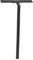 Zone Denmark Rim Duschabzieher mit Halter, 52 x 30 cm, Schwarz