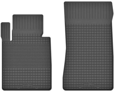 Gummimatten Automatten Gummifussmatten Gummi Fußmatten für BMW 5 E39 Bj. 1995-2003 VORNE Fahrer-und Beifahrermatte HX_EX