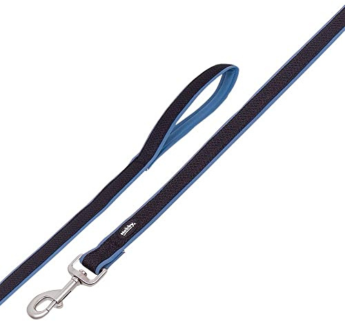 Nobby Leine Mesh Preno, blau, L: 120 cm, B: 25/35 mm, 1 Stück