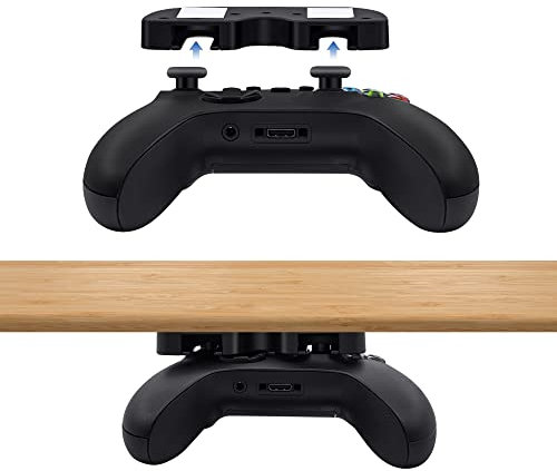 Mcbazel Debajo del Escritorio Soporte Mando para Xbox 360/Xbox One/Xbox Series X/Xbox Series S