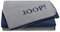 Joop! Wohndecke Uni-Doubleface Baumwollmischung Silber/Navy Größe 150x200 cm