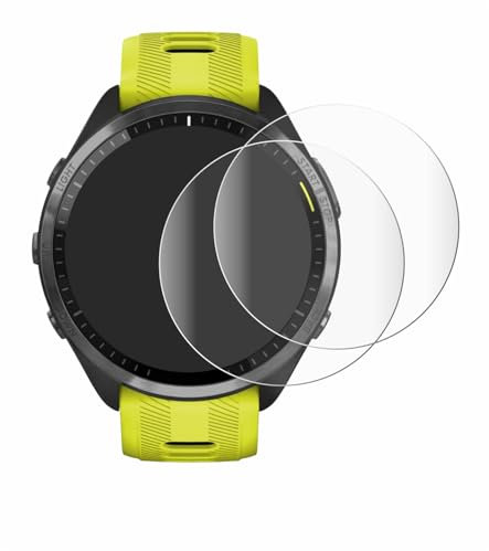brotect Protection Intégrale 3D Incurvé pour Garmin Forerunner 965 (2 Pièces) - Couverture Complète, Film Protection Écran