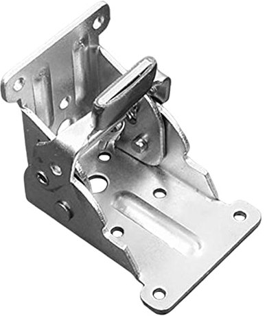 Feststellscharnier - Selbstsichernde, um 90 Grad klappbare Halterung für Tischbeine,Robustes Scharnier zur Verlängerung des Schlosses für Tische, Werkbänke, Stühle, Möbel, Betten und Garagen