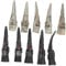 Healeved 40pcs Halloween Skull Finger Cover Creepy Witch Nails for Cosplay Parties Lightweight Masquerade Props for Halloween Atmosphere
