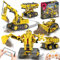 Ulikey Technic Robot Telecommande pour Enfants, 555 Pièces 5 en 1 Jouet de Construction Télécommandé, Jouet de Construction Programmable avec App & Télécommande Jouet de Robot Cadeaux pour 8-12+ Ans