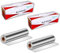 Papel Aluminio Industrial Profesional - Rollo de 300 mm x 300 metros con Sierra para Corte, ideal para Cocina, Alimentación, Catering o Peluqueria (2 Unidades)
