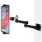 Tablet Wall Mount, 360 Degree Adjustable & Foldable Long Arm Wall Mount Holder Compatible with 4-13 Inch Tablet Mobile Phone, Bracket for i-P-a-d Pro Air Mini, S-a-m-s-u-n-g G-a-l-a-x-y Tab (3 Arm)