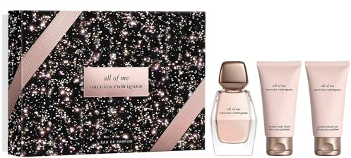 Narciso Rodriguez All Of Me Geschenkset 2024 (3 x 50 ml EDP, Bodylotion, Duschgel)
