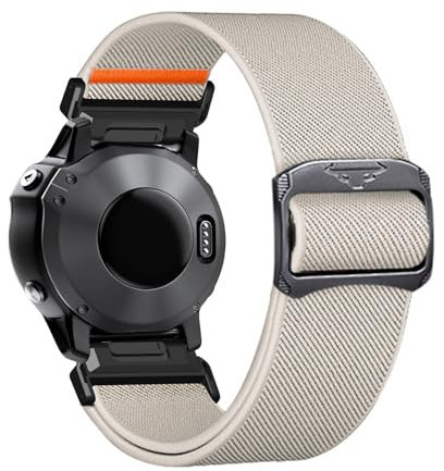 Sport Armband Kompatibel mit Garmin Descent G1/Descent G1 Solar Armband, Weiches Nylon Elastisches Geflochten mit Verstellbare Aatmungsaktive Ersatzarmband für Garmin Descent G1/Descent G1 Solar (4)