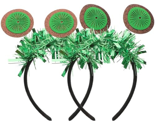 VINTORKY Kreativer Kiwi Haarschmuck Haarreif Aus Filz Mit Frucht Dekor Party Stirnband Für Mädchen Bequemer Kopfschmuck Für Besondere Anlässe
