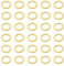 YIXISI 30 Pezzi M8x12x1 mm Rondella Piana, Rondelle Piatte in Ottone, Rondella di Metallo, per Viti e Bulloni