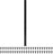 PATIKIL 47x2 Inch Piano Hinge, 1 Pack 304 Stainless Steel Continuous Hinge with Holes for Piano Gate Door Wooden Storage Box Cabinet Boat, Black