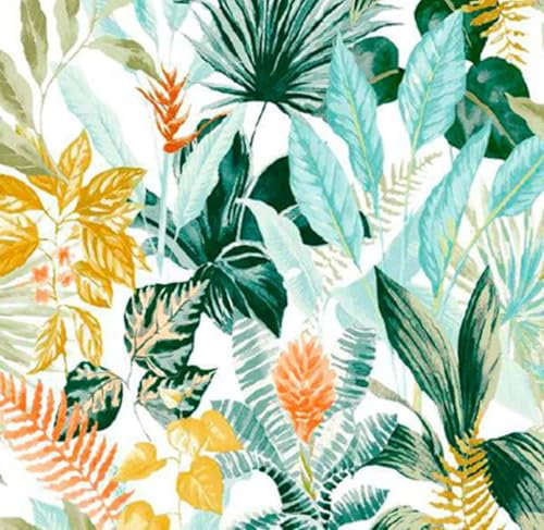 Globaltex Canvas-Stoff Outdoor Bora Bora Motivstoff 150 cm breit Motivgröße 40 cm Sommer Nähstoff Dekostoffe DIY