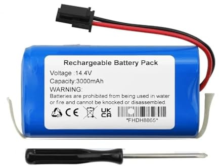 Batería Compatible Con CECOTEC, Conga 5290 93592, Kyvol, Cybovac E20, Cybovac E30, Cybovac E31 Robot Aspirador