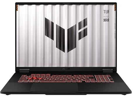 ASUS TUF Gaming A18 | 18 WUXGA | Ryzen 7 260 | RAM: 96GB | SSD: 2TB | Gaming Laptop | NVIDIA RTX 5060 | 144Hz | RGB Tastatur | Windows 11 Pro | Office 2024 Pro | Notebooktasche
