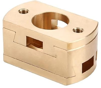 1 Pack Ender 3 Oldham Kupplung Kupplung für Upgrade CR10 S4 S5 Ender 3 Pro V2 3S CR10S PRO 3D Drucker Z Achse 8 mm Bleischraube Hotbed verhindert radiale Fehlausrichtung (Oldham Kupplung)