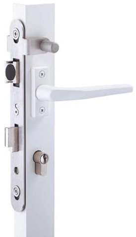 Serrures pêne dormant et demi-tour axe 24 mm 2268 pour portillon de piscine