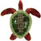 BESPORTBLE Vintage Schmuckbox Schmuckschatulle Emaille Schildkröte Figur Statue Schmuckdose Schmuckbox Schmuck Box Retro Geschenkbox Ohrringe Ehering Box für Hochzeit Damen Geschenk Grün
