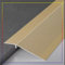 TOCTUS ÜBergangsprofil, Aluminium Übergangsleiste Für Lücken, Boden Abdeckleiste, Rampe Von Holz Zu Fliesen, Bodenabdeckungsleiste Türschiene, Für 1–4 cm Höhenunterschied (Color : Matte Gold)