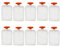 10 Pièces Gourdes Réutilisables Pour Compotes Et Purées Nourriture Pour Bébé Sac Pour Smoothie Purée Fruits Bouillie Pour Bébé Yogourt Pochettes À En Réutilisable