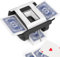 Automatischer Kartenmischer, 1-2 Decks, geräuscharmer elektrischer Shuffler mit wiederaufladbarem Akku, schnelles und reibungsloses Mischen für Poker, UNO, Blackjack, Skip-Bo, Phase 10, Standard- und
