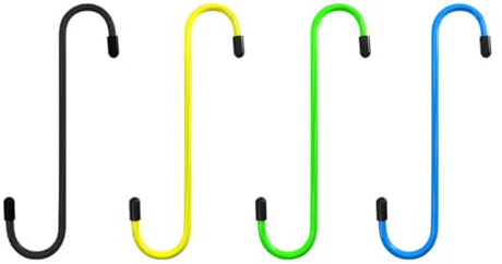 Nicear 4 Pcs Car Brake Caliper Hangers for Repair Axle,Brakeing Caliper Hooks with Rubber Tipped for Brake Hoses Protection for Most Car SUV Truck