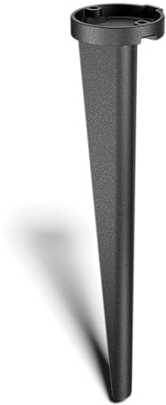 Steinel Erdspieß aus Aluminium für 24V Gartenleuchte Sphera, rostfreier Bodenanker für 24V Kugelleuchte, Anthrazit