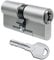 EVVA ICS Hochsicherheits-Knaufzylinder mit 5 Schlüssel, Länge (a/b) 31/K51mm (c=82mm) K=Knaufseite, mit speziellem Bohr-u. Ziehschutz KZS, modulare Bauweise SYMO