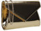 SwankySwans Damen Lenny Clutch, One Size, gold, One Size