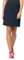 Jack Wolfskin Damen Kalahari Skort Rock, Blau (Midnight Blue), 44