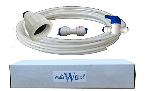American Fridge Freezer Plumbing Water Filter Connection Fitting Kit with 3/4 BSP connector for cold water connection