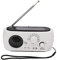 Kurbel Radio Taschenlampe,Tragbare Notradio Solar Power Wiederaufladbare Handkurbel FM/AM Radio 3 LED Taschenlampe Notfall Sirene tragbare Handy Telefon Ladegerät Power Bank für Camping Reisen Wandern