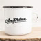 Huuraa Emaille Tasse Amsterdam Geschenk Kaffeebecher Vintage 300ml Amsterdam Geschenkidee