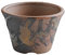 Wazakura Banko Series Bonsai Schale, handgefertigt, rund, Keramik, mit Drainageloch, 11 cm, hergestellt in Japan, Bonsai-Baum-Garten-Behälter, Sukkulenten, Zimmerpflanzen-Pflanzgefäß – Kindami Glaze