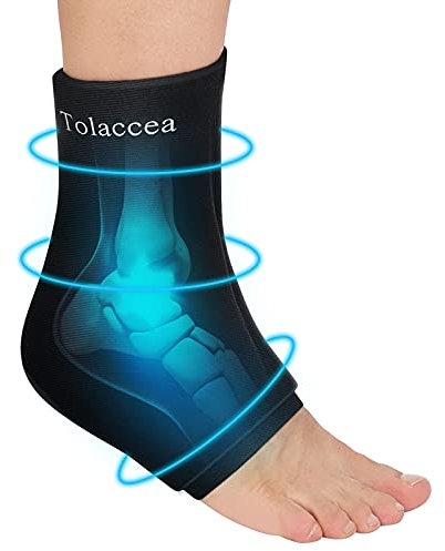 Knöchel-Fuß-Eisbeutel Knöchelschiene für Achillessehnenentzündung Verletzungen, Gel-Eisbeutel für Wärme- und Kältetherapien, flexible Kältepackung bei Plantarfasziitis, Schwellung(Pack of 1, XL)