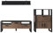 Wohnwand TV-Wand Wohnzimmerwand Medienwand TV-Möbel Nordi IV