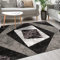 Mazovia Modern Teppich - Kurzflor - Teppich für Wohnzimmer, Schlafzimmer, Esszimmer - ÖKO-TEX Wohnzimmerteppich, Robust und pflegeleicht, Niedrige Florhöhe – Teppiche - grau 300 x 400 cm