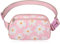 DMLuna Piccola borsa a tracolla da donna alla moda, leggera, per donne e uomini, mini marsupio con cinghia regolabile per corsa, allenamento, viaggi, Z - Margherita Rosa, Marsupio alla moda