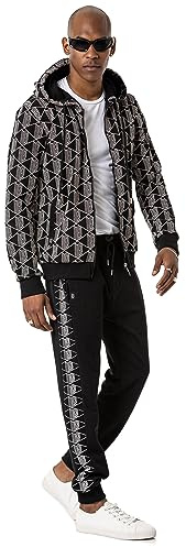 Redbridge Herren Jogginganzug Set Kapuzenpullover & Hose 3D-R