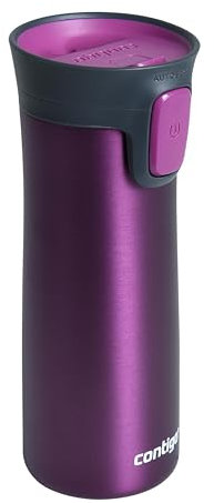 ESTEXO Contigo Pinnacle Thermobecher Kaffeebecher 420 ml Isolierbecher Togo Becher Lila