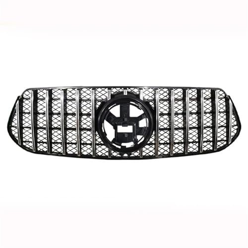 Kühlergrill Front Grill Für merc&edes GLE Klasse W167 GLE300 GLE350 GLE400 GLE450 Racing Grille GT (Color : Silver)