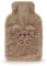 Pusheen Womens Hot Water Bottle | Ladies & Girls Furry Heat Pad in Brown | Insulated Plush Loungewear Accessory for Self Care | Cat Kitten Merchandise Apparel Gift for Adults and Children
