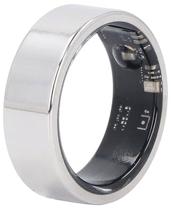 Yanmis Smart Ring Health Tracker, Leichter Wasserdichter Fitness-Ring-Tracker, Smart Oura Ring für Männer und Frauen, Schlafstatus-Körpertemperatur-Gesundheitsdatenerkennung (#8)