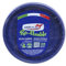 TEKHOME Piatti Plastica frutta,25/50/75/100/125/150 Pezzi piatti plastica colorati lavabili e riutilizzabili Rotondi per Compleanno,Festa, Matrimonio,Fai da Te Fatti a Mano (300, BLU)