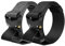 WOLFHUNT Taktischer Herren-Gürtel, 2 Stück, Nylon-Gürtel, robuste Metallschnalle, Militär, Wandern, Rigger, 3,8 cm, Arbeitsgürtel, Schnellverschluss, Grau + Schwarz, XXL -Length 57in (for waist