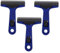 HONMEET 3pièces Spatules De Nettoyage Portables Pour Vitres Murs Et Sols Outils Efficaces Bleu