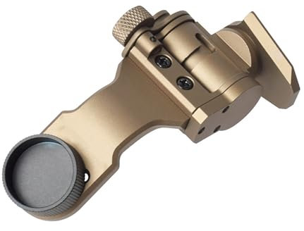 YSFHYAN Taktischer Metall J Arm NVG Mount Helmhalterung Adapter,NVG Arm Mount Helmhalterung Adapter,Kompakt und Leicht, Geeignet füR Nachtsichtbrillen PVS 14(Color:Sand)