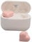 Heart Shaped Wireless Earbuds, Bluetooth 5.3 in Ear Headphones with Noise Cancelling Microphone, Water Proof HiFi Stereo Earbuds with Charging Case, Cute Earbuds for Girls &