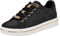 GUESS Women's Stasey Sneaker, Black 001, 5 UK