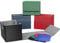 Premium Magnetic Sammelkarten Box, 4 horizontale Card Deck Box aus PU Leder, Plus 4 Verschiedene Farbtrenner, die Deckbox können mehr als 100 Karten aufnehmen, für TCG,YuGiOh und MTG Deck Box